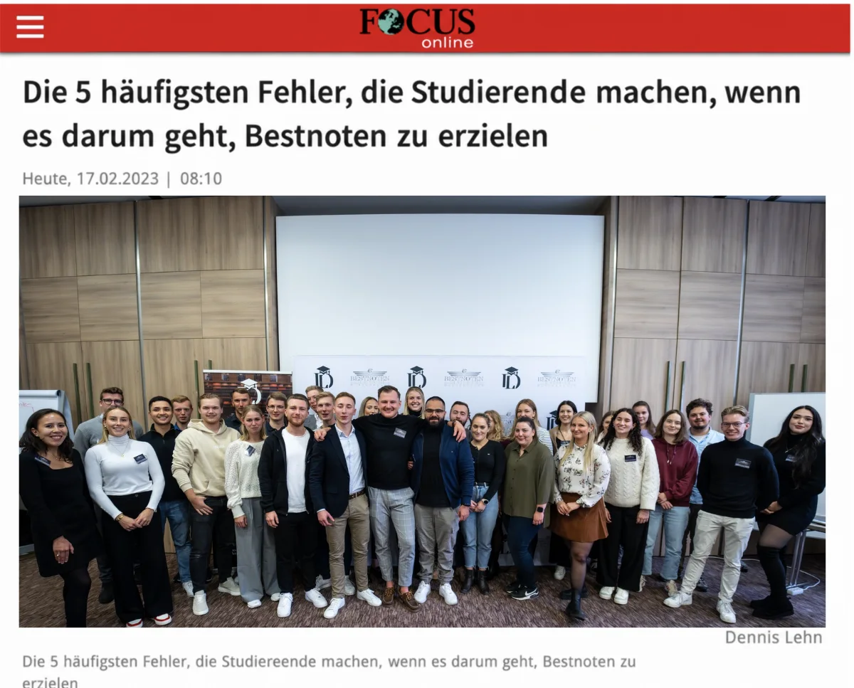 Focus Online – Artikel über Dennis Lehn