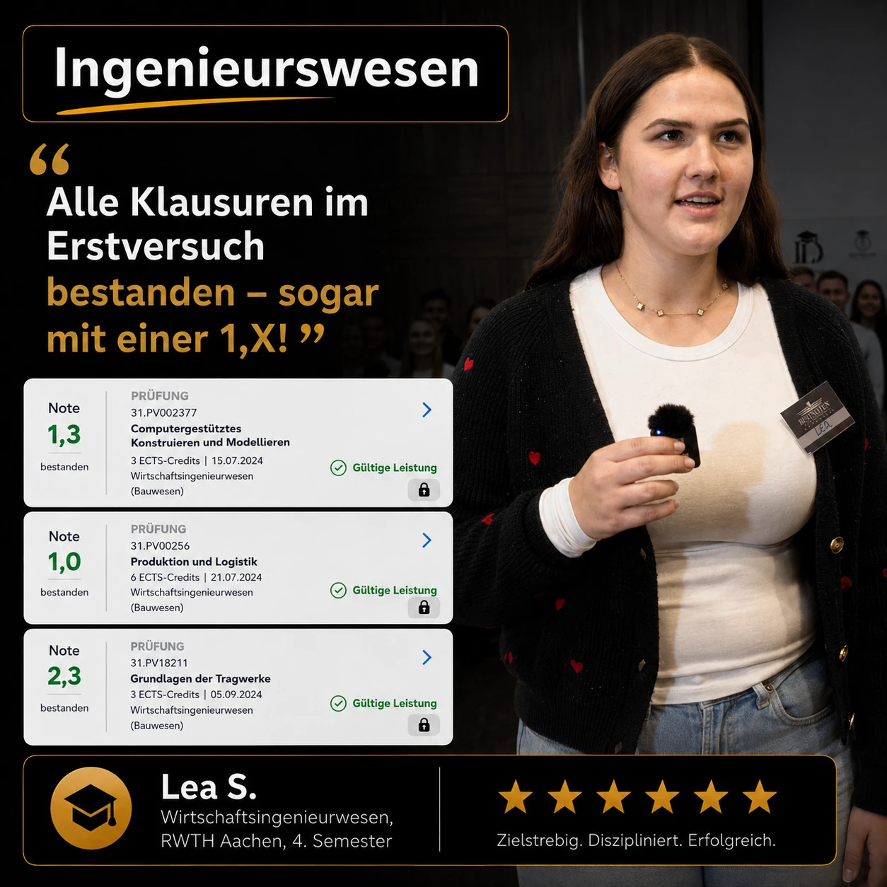 Lea – Wirtschaftsingenieurwesen, RWTH Aachen